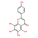 5,6,7,8-tetrahydroxy-2-(4-hydroxyphenyl)-4H-chromen-4-one