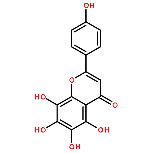 5,6,7,8-tetrahydroxy-2-(4-hydroxyphenyl)-4H-chromen-4-one