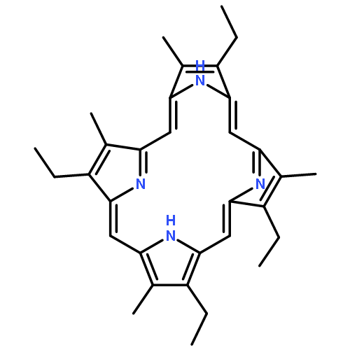 2,7,13,18-tetraethyl-3,8,12,17-tetramethylporphyrin