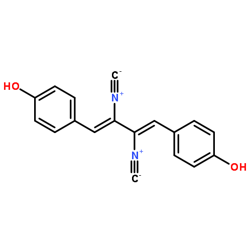 Phenol,4,4'-[(1Z,3Z)-2,3-diisocyano-1,3-butadiene-1,4-diyl]bis-