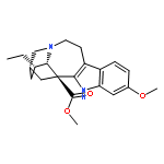 Ibogamine-18-carboxylicacid, 13-methoxy-, methyl ester