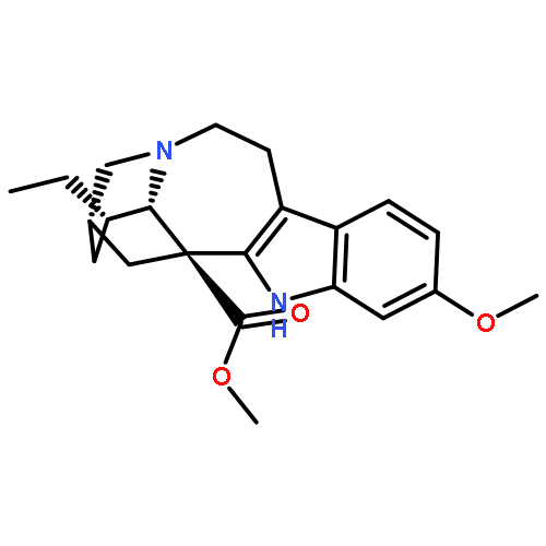 Ibogamine-18-carboxylicacid, 13-methoxy-, methyl ester