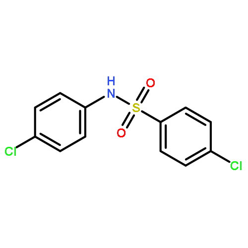 Benzenesulfonamide, 4-chloro-N-(4-chlorophenyl)-