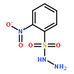 Benzenesulfonic acid, 2-nitro-, hydrazide