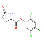 L-Proline, 5-oxo-,2,4,5-trichlorophenyl ester