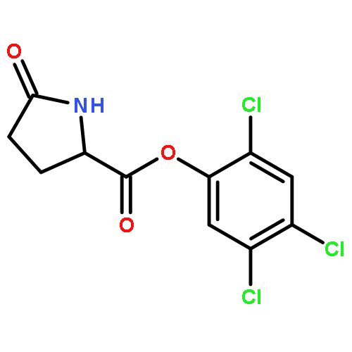 L-Proline, 5-oxo-,2,4,5-trichlorophenyl ester