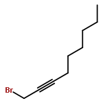 2-Nonyne, 1-bromo-