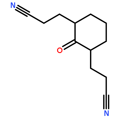 1,3-CYCLOHEXANEDIPROPANENITRILE, 2-OXO-