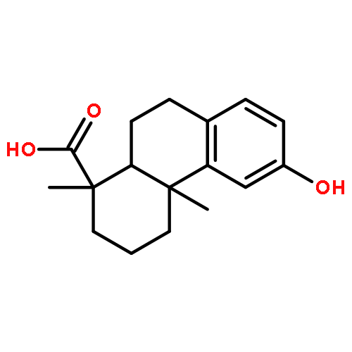 1-Phenanthrenecarboxylicacid, 1,2,3,4,4a,9,10,10a-octahydro-6-hydroxy-1,4a-dimethyl-, (1S,4aS,10aR)-