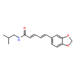 2,4-Pentadienamide,5-(1,3-benzodioxol-5-yl)-N-(2-methylpropyl)-, (2E,4E)-