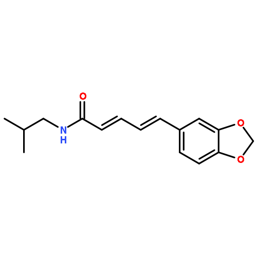 2,4-Pentadienamide,5-(1,3-benzodioxol-5-yl)-N-(2-methylpropyl)-, (2E,4E)-