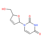 Uridine,2',3'-didehydro-2',3'-dideoxy-