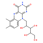 6,7-dimethyl-10-(2,3,4,5-tetrahydroxypentyl)benzo[g]pteridine-2,4-dione