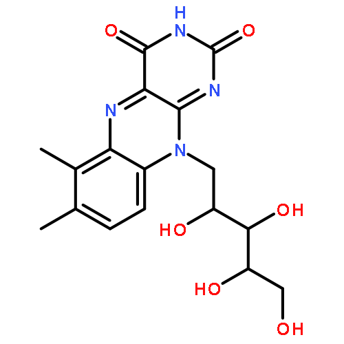 6,7-dimethyl-10-(2,3,4,5-tetrahydroxypentyl)benzo[g]pteridine-2,4-dione