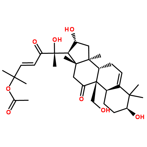 [(E,6R)-6-[(3S,8S,9R,10R,13R,14S,16R,17R)-3,16-dihydroxy-9-(hydroxymethyl)-4,4,13,14-tetramethyl-11-oxo-1,2,3,7,8,10,12,15,16,17-decahydrocyclopenta[a]phenanthren-17-yl]-6-hydroxy-2-methyl-5-oxohept-3-en-2-yl] acetate