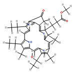 3-[14,18-diethyl-9-(1-hydroxy-ethyl)-4,8,13-trimethyl-20-oxo-23H,25H-phorbin-3-yl]-propionic acid methyl ester