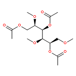 D-Mannitol, 1,3,5-tri-O-methyl-, triacetate