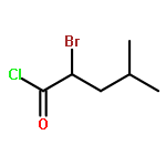 Pentanoyl chloride, 2-bromo-4-methyl-