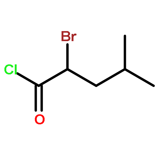 Pentanoyl chloride, 2-bromo-4-methyl-