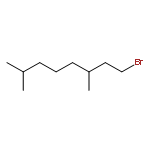 Octane, 1-bromo-3,7-dimethyl-, (3R)-