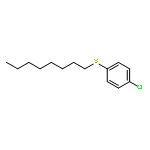 Benzene, 1-chloro-4-(octylthio)-