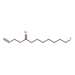 Octanoic acid, 8-iodo-, 2-propenyl ester