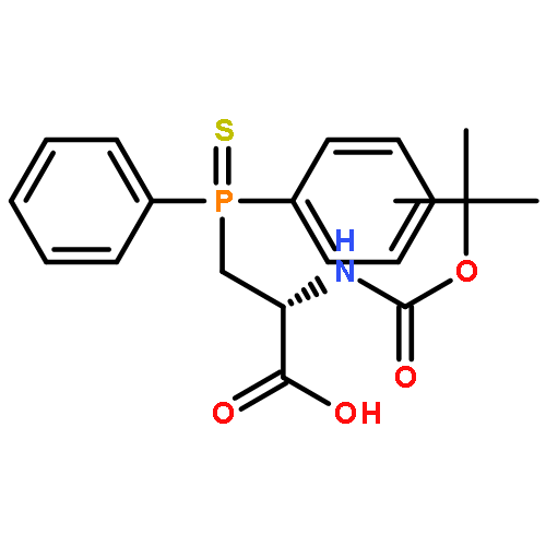 L-Alanine, N-[(1,1-dimethylethoxy)carbonyl]-3-(diphenylphosphinothioyl)-