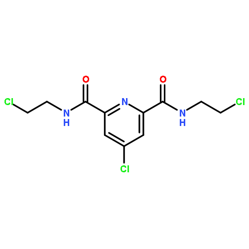 2,6-PYRIDINEDICARBOXAMIDE, 4-CHLORO-N,N'-BIS(2-CHLOROETHYL)-