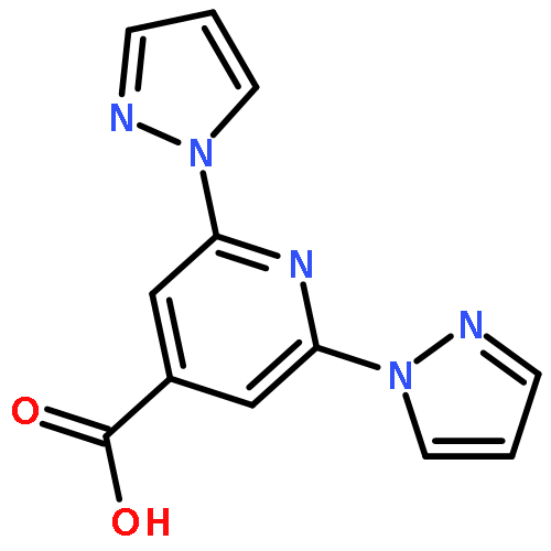 4-Pyridinecarboxylic acid, 2,6-di-1H-pyrazol-1-yl-