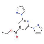 4-PYRIDINECARBOXYLIC ACID, 2,6-DI-1H-PYRAZOL-1-YL-, ETHYL ESTER