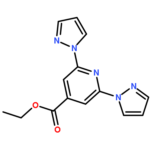 4-PYRIDINECARBOXYLIC ACID, 2,6-DI-1H-PYRAZOL-1-YL-, ETHYL ESTER