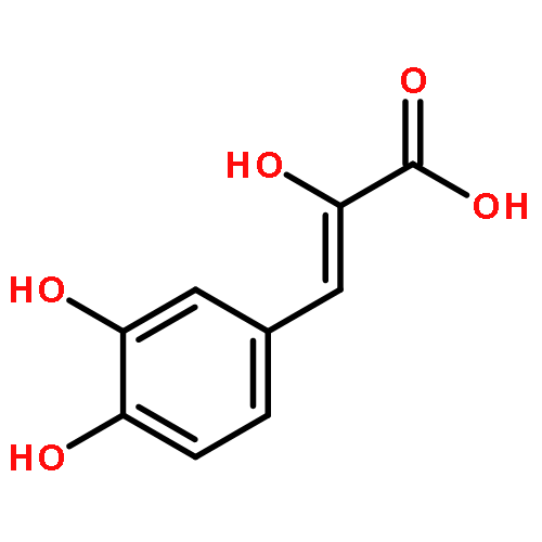 2-Propenoic acid, 3-(3,4-dihydroxyphenyl)-2-hydroxy-, (2Z)-