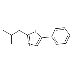 Thiazole, 2-(2-methylpropyl)-5-phenyl-