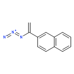 NAPHTHALENE, 2-(1-AZIDOETHENYL)-