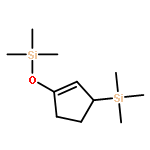 Silane, trimethyl[[3-(trimethylsilyl)-1-cyclopenten-1-yl]oxy]-