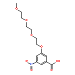 Benzoic acid, 3-[2-[2-(2-methoxyethoxy)ethoxy]ethoxy]-5-nitro-