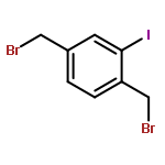 Benzene, 1,4-bis(bromomethyl)-2-iodo-