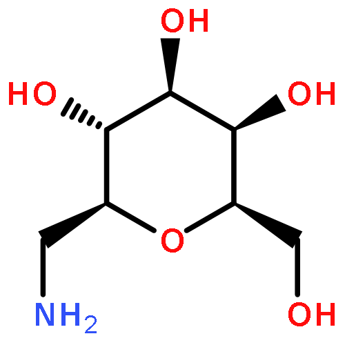 L-glycero-L-galacto-Heptitol, 7-amino-2,6-anhydro-7-deoxy-