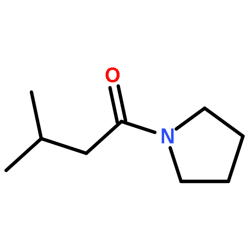 1-Butanone,3-methyl-1-(1-pyrrolidinyl)-