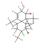 2,10-dibromo-3-chlorochamigr-7-en-9alpha-ol