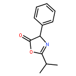 5(4H)-OXAZOLONE, 2-(1-METHYLETHYL)-4-PHENYL-