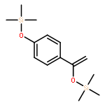 SILANE, TRIMETHYL[4-[1-[(TRIMETHYLSILYL)OXY]ETHENYL]PHENOXY]-