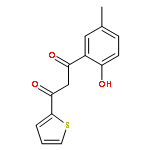 1,3-PROPANEDIONE, 1-(2-HYDROXY-5-METHYLPHENYL)-3-(2-THIENYL)-