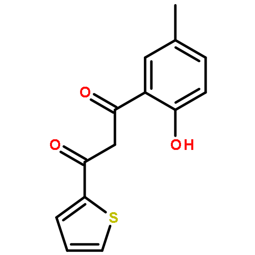 1,3-PROPANEDIONE, 1-(2-HYDROXY-5-METHYLPHENYL)-3-(2-THIENYL)-