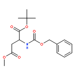 β-Methyl α-tert-butyl (2S)-N-(benzyloxycarbonyl)aspartate