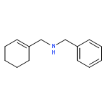 Benzenemethanamine, N-(1-cyclohexen-1-ylmethyl)-