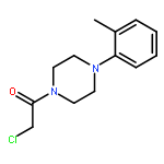 2-CHLORO-1-[4-(2-METHYLPHENYL)PIPERAZIN-1-YL]ETHANONE