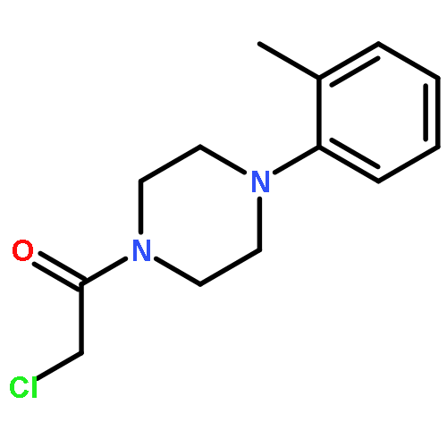 2-CHLORO-1-[4-(2-METHYLPHENYL)PIPERAZIN-1-YL]ETHANONE