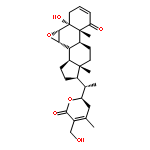 Ergosta-2,24-dien-26-oic acid, 6,7-epoxy-5,22,27-trihydroxy-1-oxo-, δ-lactone, (5α,6α,7α,22R)-