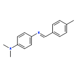 1,4-BENZENEDIAMINE, N,N-DIMETHYL-N'-[(4-METHYLPHENYL)METHYLENE]-